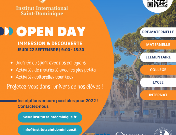 OPEN DAY 22/09