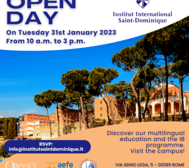 Open Day 31st January 2023