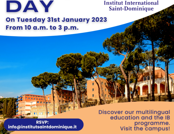 Open Day 31st January 2023