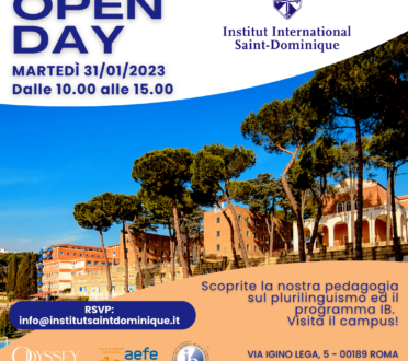 Open Day 31/01/2023
