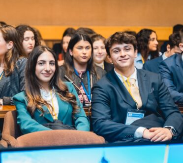 OUR IB STUDENTS AT CWMUN