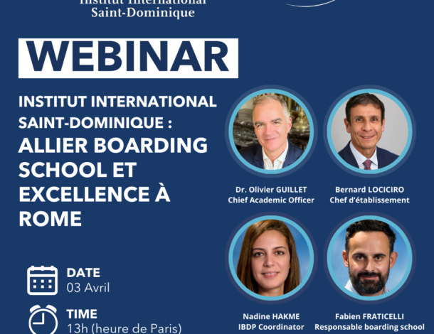 [Webinar] St Dominique French International School